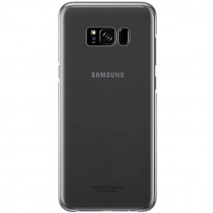 Husa Protectie Spate Samsung EF-QG955CBEGWW Clear Cover Negru pentru SAMSUNG Galaxy S8 Plus foto