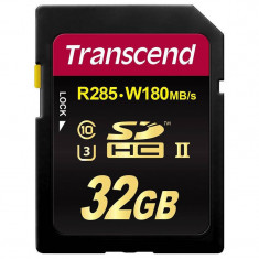 Card Transcend SDHC 32GB Clasa 10 UHS-II U3 foto