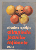 (C7614) OLIMPIADA JOCURILOR RATIONALE - NICOLAE OPRISIU