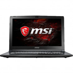 Laptop MSI GL62M 7REX 15.6 inch Full HD Intel Core i7-7700HQ 8GB DDR4 1TB HDD 128GB SSD nVidia GeForce GTX 1050 Ti 2GB Windows 10 Home Black foto