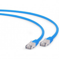 Cablu UTP Gembird Patchcord Cat 6 5m Albastru foto