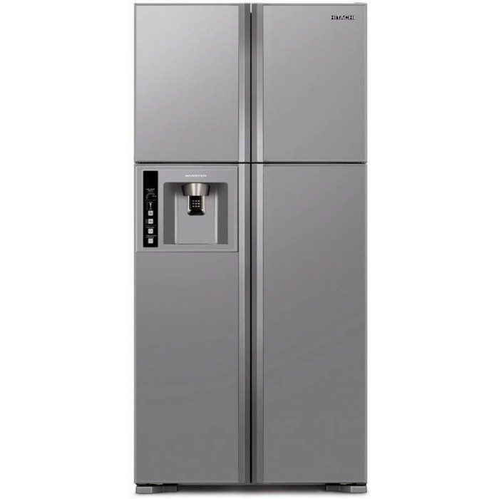 Frigider Hitachi R-W660PRU3(INX) Side by Side Clasa A+ 586 Litri Inox foto mare Frigider Hitachi R-W660PRU3(INX) Side by Side Clasa A+ 586 Litri Inox foto mare