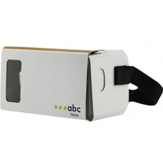 Ochelari VR ABC Tech Cardboard White foto