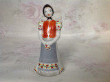 Figurina vintage, portelan Hollohaza -