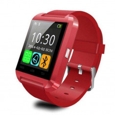 Smartwatch Cronos U8 Rosu foto