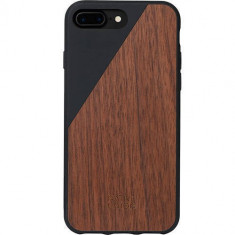 Husa Protectie Spate Native Union CLIC-BLK-WD-7P Walnut Wood Negru pentru Apple iPhone 7 Plus foto