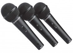 Set 3 microfoane cu fir Behringer XM1800S foto