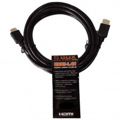 Cablu SBox tip HDMI M/M 1.5 m negru foto