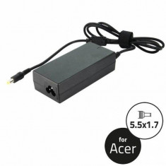 Incarcator laptop Qoltec 5730065W pentru Acer 65W 19V negru foto