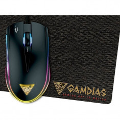 Mouse Gamdias Gaming Zeus E1 3200 DPI Black foto