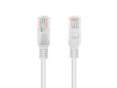 Cablu FTP Lanberg Patchcord Cat 5e 1m Gri foto