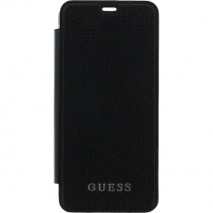 Husa Flip Cover Guess GUFLBKS8IGLTBK Negru pentru SAMSUNG Galaxy S8 foto