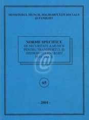 Norme specifice de securitate a muncii pentru transportul si distributia energiei electrice foto