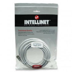 Cablu UTP Intellinet Patchcord Cat 6 2m Alb foto