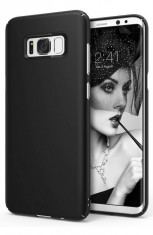 Husa Protectie Spate Ringke Slim Black pentru Samsung Galaxy S8 foto