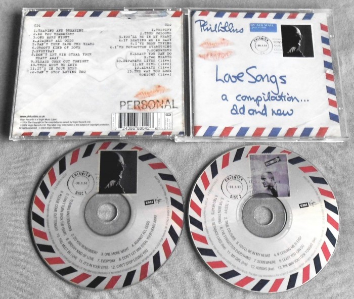 Phil Collins - Love Songs: A Compilation... Old and New (2004) 2 CD