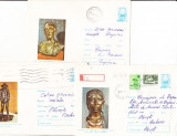 Bnk ip Lot 3 intreguri postale 1973 - circulate - Storck, Dupa 1950