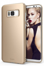 Husa Protectie Spate Ringke Slim Royal Gold pentru Samsung Galaxy S8 Plus foto