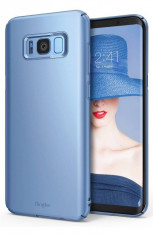 Husa Protectie Spate Ringke Slim Blue Pearl pentru Samsung Galaxy S8 Plus foto