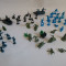 Lot soldati diversi miniaturi, plastic, cca. 2.5cm