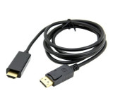 Cablu DisplayPort - HDMI pt laptop pc suporta audio 1080p Full HD HDTV - 3 metri