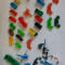 lot diverse vehicule miniaturi, plastic, cca 3-4 cm