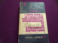 LITERATURA UMANISMULUI ?I RENA?TERII - CORNELIA COMOROVSKI foto