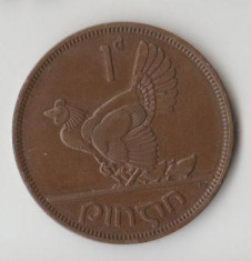 Moneda 1 penny 1952 - Irlanda foto