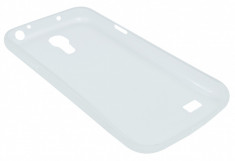 Husa tip capac plastic ultraslim semitransparenta pentru Samsung Galaxy S4 Mini i9190/i9195, Galaxy S4 Mini Dual Sim i9192 foto