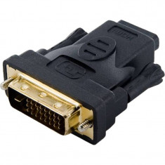 4World Adaptor HDMI [M] la DVI-D [F] negru foto