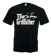 Tricou The Grillfather Tricou Funny,Tricou personalizat,Tricou Fruit of the Loom foto