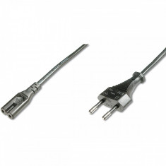 Cablu de alimentare ASM Power cord Euro(CEE 7/16)/IEC C7 M/F 1.8m foto