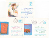 Bnk ip Lot 7 intreguri postale 1976 - circulate - Pompierfila, Dupa 1950