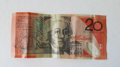 AUSTRALIA 20 DOLLARS foto