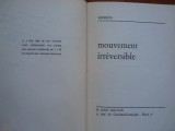 Nicu Caranica, Mouvement irreversible, 1972, ediția 1 cu autograf către Monica Lovinescu și Virgil Ierunca