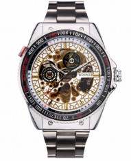 CEAS AUTOMATIC WINNER CARRERA CONCEPT TACHYMETER SILVER SKELETON-MODEL 2017 !! foto