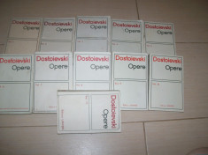 DOSTOIEVSKI OPERE 11 VOLUME foto