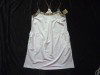 Rochie Scurta Alba Bumbac Sarafan Gogosar Buzunare Bretele Piele Eco Maro Vara Plaja Zi