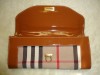 Plic Dama Elegant cu Lanț, Panza & Piele Eco, Colectia Noua - Plăcut la Atingere, Dimensiuni 32x15cm