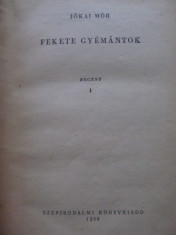 Fekete gyemantok (2 vol.) - Jokai Mor foto