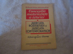 conceptia materialista a istoriei c14 foto