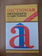 DICTIONAR ORTOGRAFIC AL LIMBII ROMANE- SUTEU foto