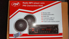 Radio MP3 player auto PNI Clementine 8440 1 DIN, SD, USB foto