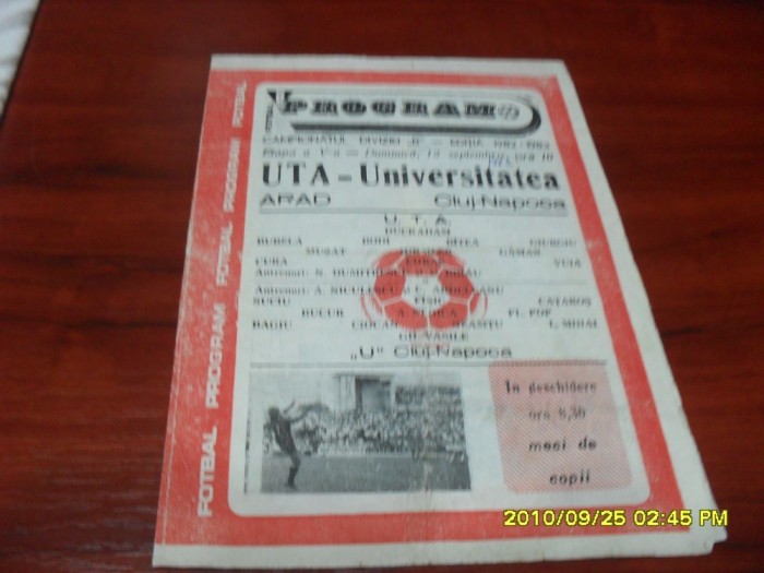 program UTA - U Cluj