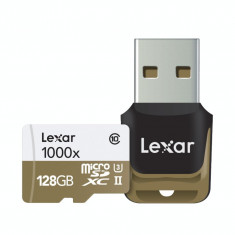 Card de memorie Lexar Profesional 1000X micro SD 128 GB Clasa 10 foto