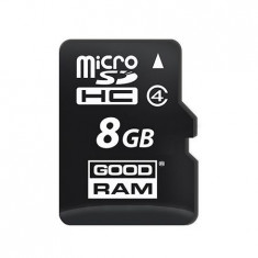 MICRO SD CARD 8GB FARA ADAPTOR GOODRAM foto