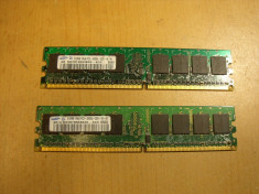 Ram PC Samsung 512 MB DDR2 PC2 - 3200U M378T6553BZO-KCC foto