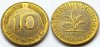 GERMANIA 10 PFENNIG 1994 D **, Europa