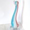 Statueta semicristal fuzionat, stil Murano, suflata manual, anii 60 - Tg. Mures