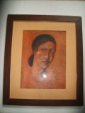 TABLOU PE PANZA / PORTRETISTICA